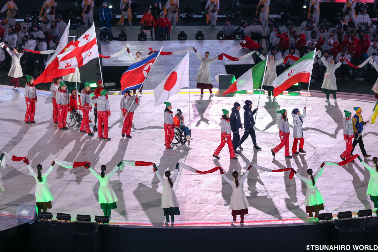 平昌パラ2018(10日目):閉会式 日本は金3、銀4、銅3の10個のメダル｜Glitters 障害者スポーツ専門ニュースメディア