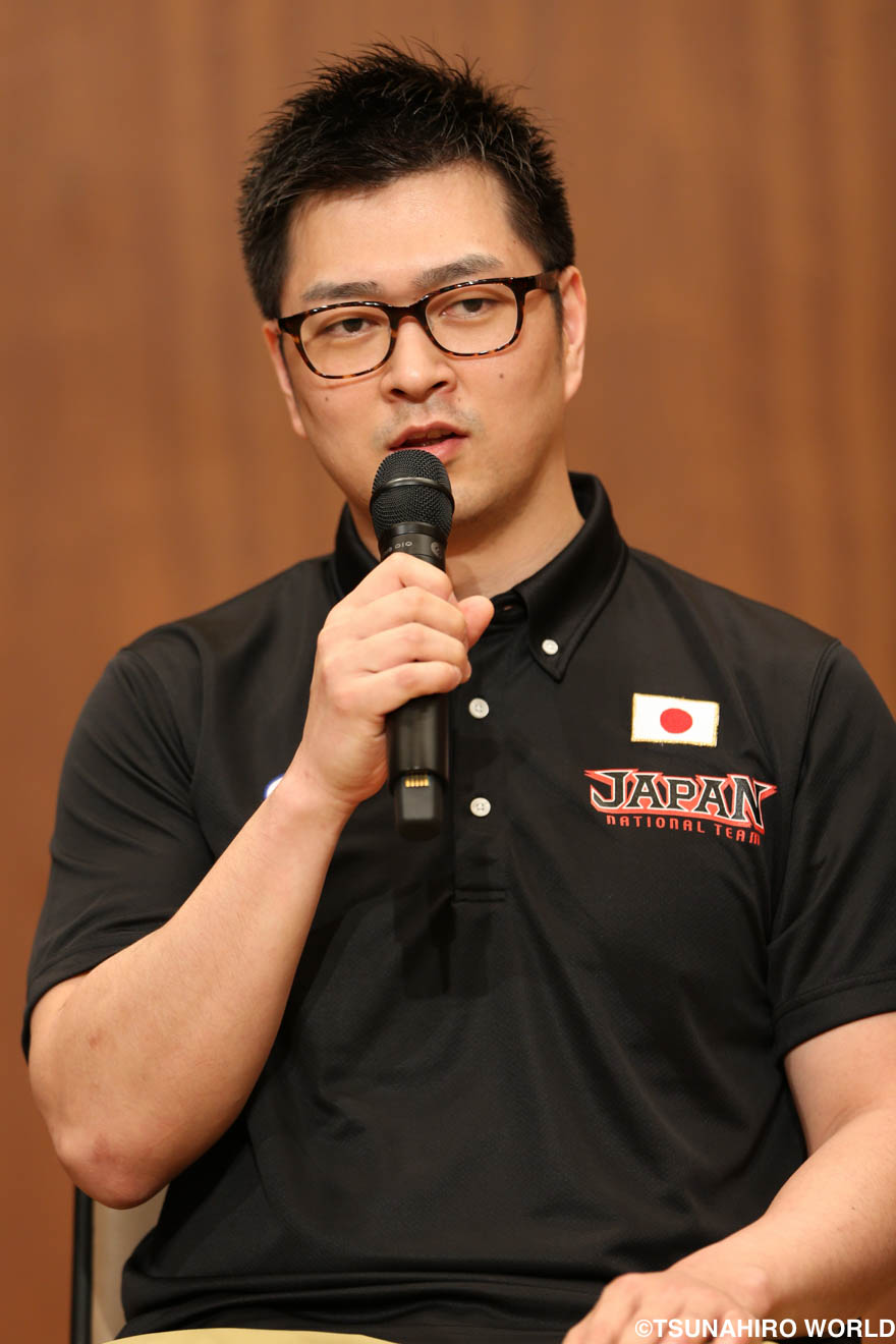 車椅子バスケ男子日本代表選手内定発表会日本代表12名決まる。村上、初選出。
