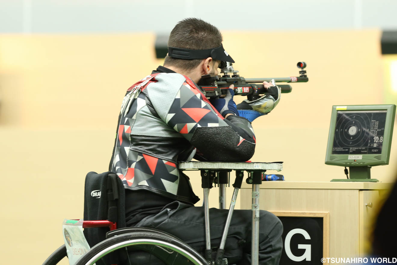 2018パラ射撃世界選手権清州大会(6日目)初出場の佐々木、悔しい結果に
