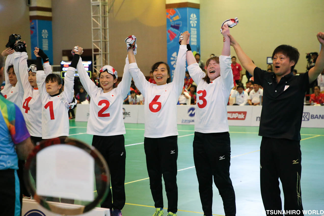 最低でも金 を合言葉に 最高の金 を獲得 インドネシア18 アジアパラ競技大会 ゴールボール女子 総集編 Glitters 障害者スポーツ専門ニュースメディア 最低でも金 を合言葉に 最高の金 を獲得 インドネシア18 アジアパラ競技大会 ゴールボール女子 総集編 Glitters 障害者スポーツ専門ニュースメディア