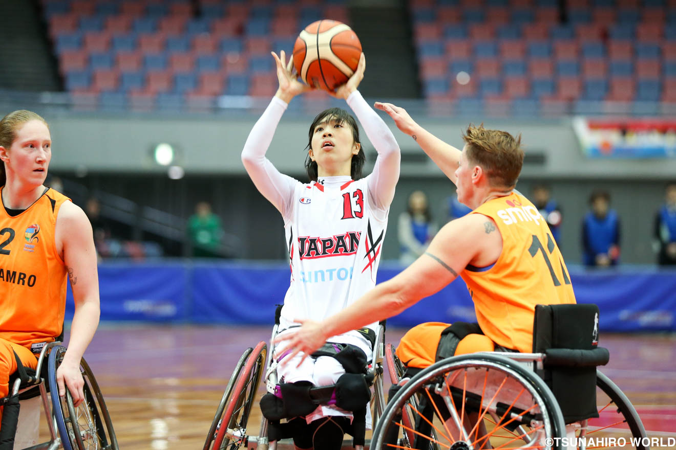 日本、オランダに勝利し、白星スタート｜国際親善女子車椅子バスケットボール大阪大会 | Glitters 障害者スポーツ専門ニュースメディア