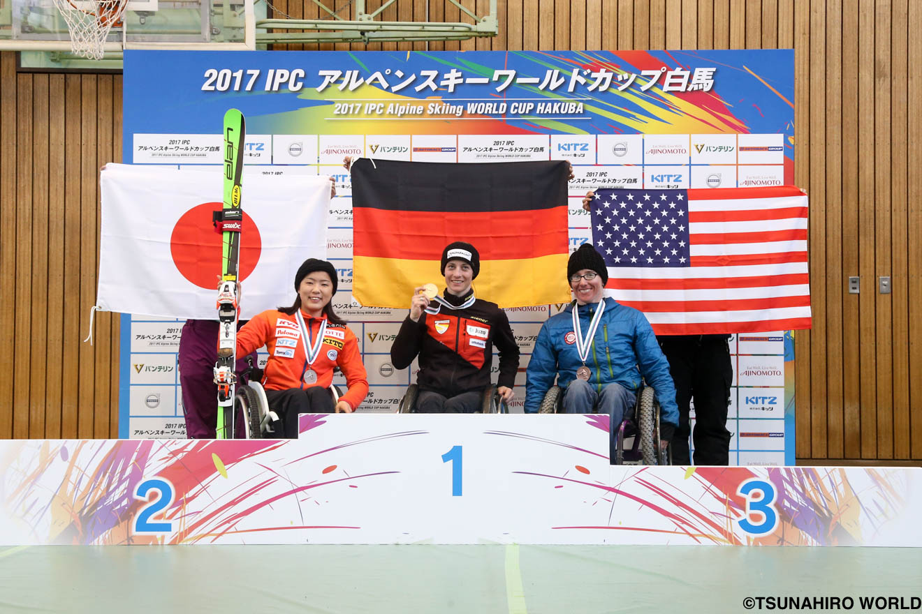 スーパー大回転で森井 村岡が金 2017ipcアルペンスキーワールドカップ白馬大会