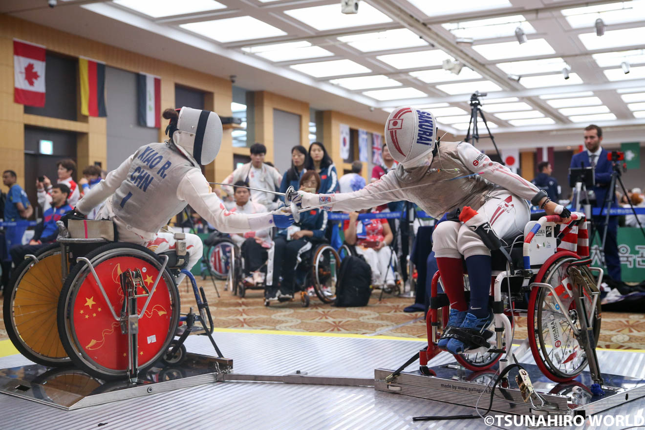 IWAS2019車いすフェンシング世界選手権大会 フルーレ女子Bで櫻井がベスト16｜Glitters 障害者スポーツ専門ニュースメディア