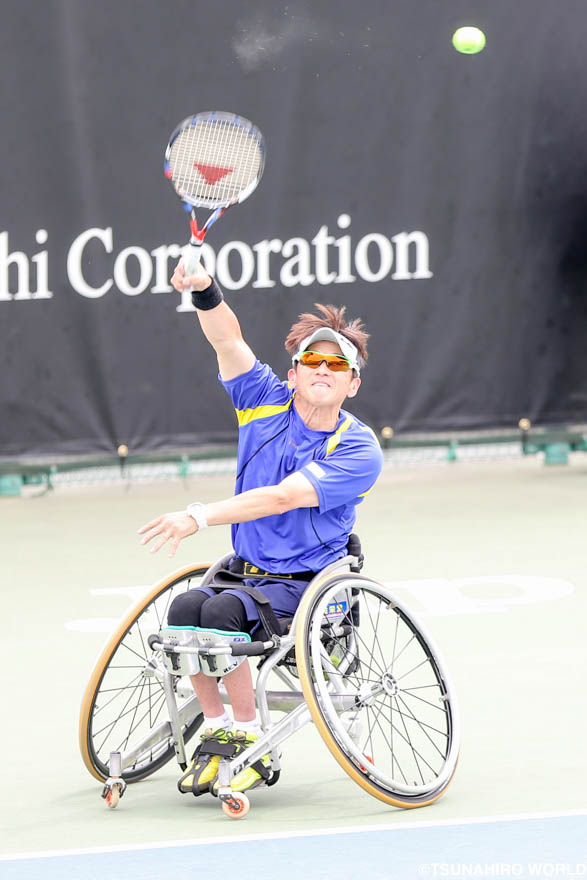 飯塚国際車いすテニス大会ジャパンオープン開幕。真田、初戦突破。