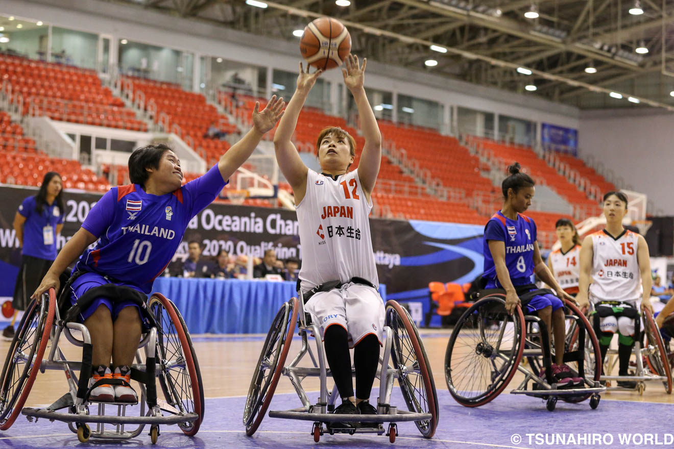 チーム最多21得点を挙げたキャプテン藤井郁美 | 日本代表、男子はメダル逃し4位。女子は銅メダル獲得！｜2019アジアオセアニアチャンピオンシップス | Glitters 障害者スポーツ専門ニュースメディア