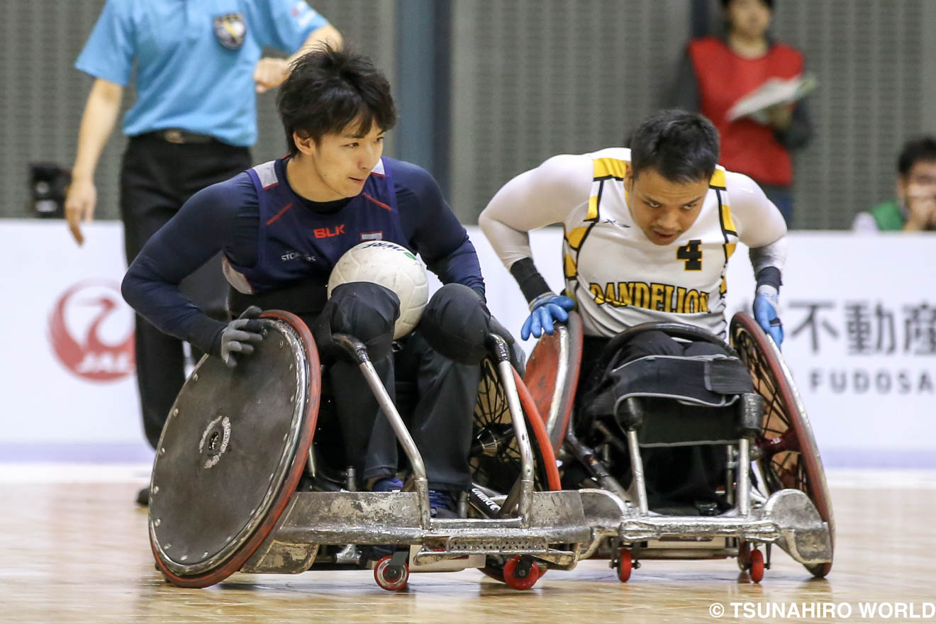 中町俊耶の成長がチームの躍進を支えた | 車いすラグビー日本一決定戦！池崎大輔率いるTOKYO SUNSが初優勝｜三井不動産 第21回 車いすラグビー日本選手権大会 | Glitters 障害者スポーツ専門ニュースメディア