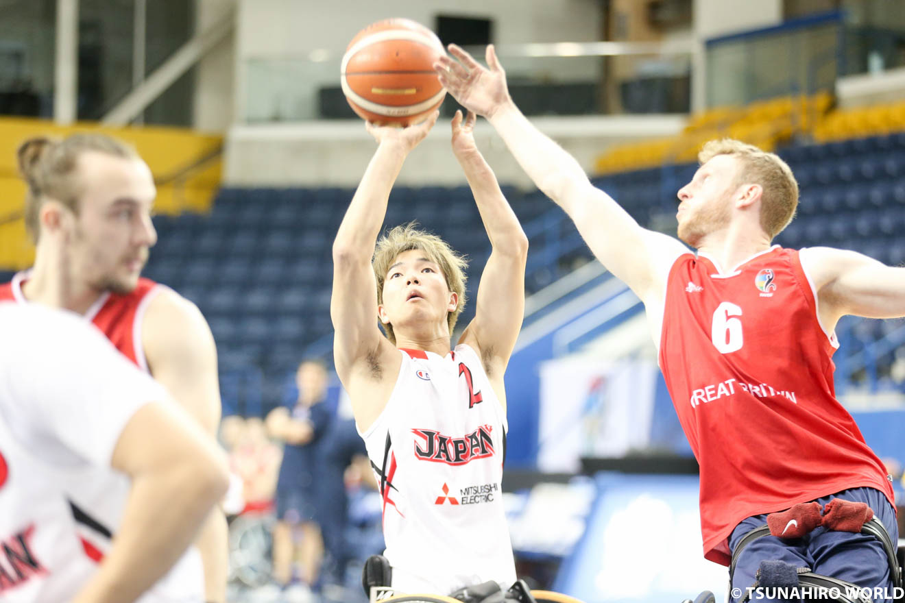 リオパラリンピック代表の経験からチームを引っ張る鳥海蓮志。 | 日本、イギリスに逆転勝ちで連勝
|IWBF男子U23世界車いすバスケットボール選手権大会 | Glitters 障害者スポーツ専門ニュースメディア