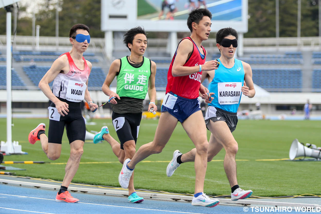第32回日本パラ陸上競技選手権大会|T11唐澤、和田が5000mで大会新記録|障害者スポーツ専門情報サイト Sports News