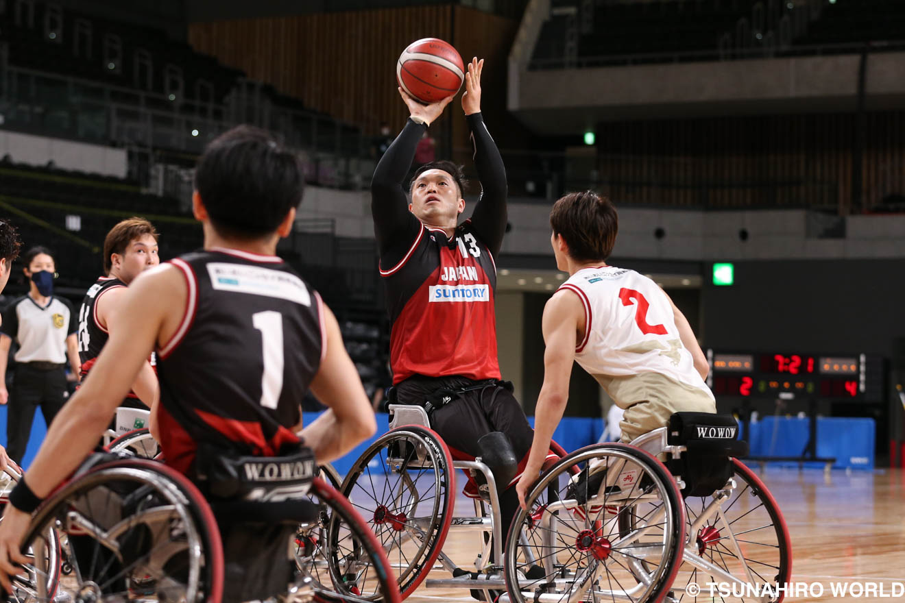 車いすバスケットボール有明特別強化試合 日本代表、東京パラの会場で初プレー｜Glitters 障害者スポーツ専門ニュースメディア