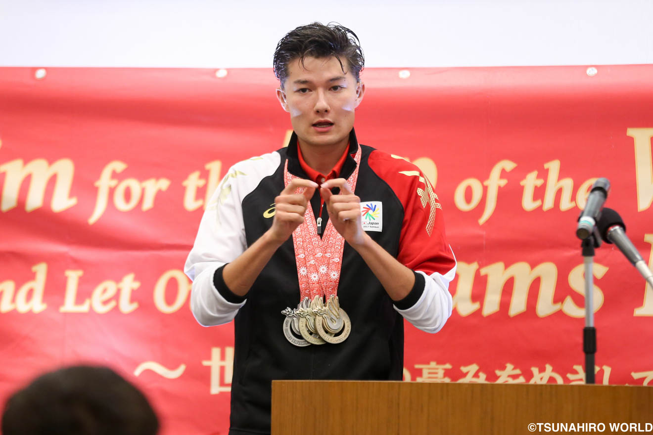 日本選手団、計27個のメダル獲得する。｜第23回夏季デフリンピック競技大会報告会 | Glitters 障害者スポーツ専門ニュースメディア