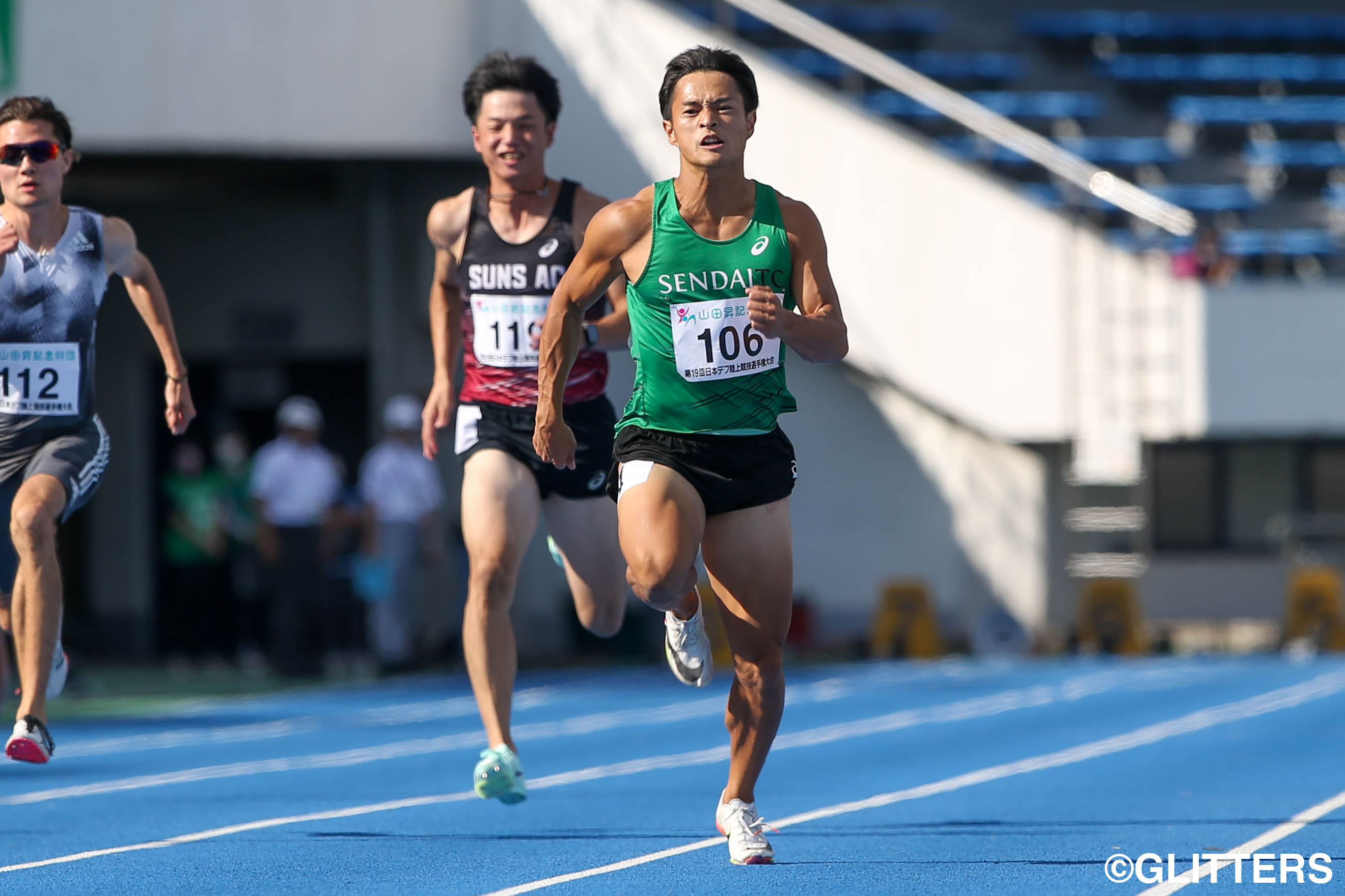 第19回日本デフ陸上競技選手権大会兼第2回日本デフU18陸上競技選手権大会 佐々木琢磨が日本記録タイ 「東京デフリンピックでは3冠を目指す！」｜Glitters 障害者スポーツ専門ニュースメディア