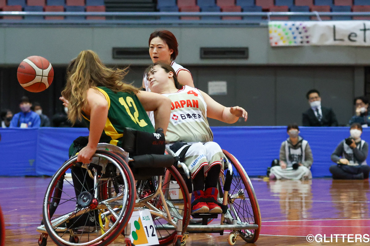 2023国際親善女子車いすバスケットボール大阪大会日本がオーストラリアを破り3位