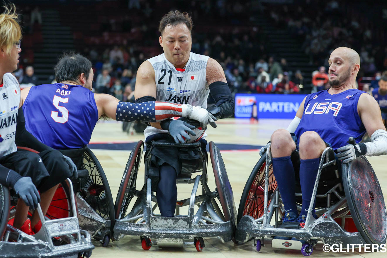 International Wheelchair Rugby Cup Paris 2023（2日目） 車いすラグビー日本代表 アメリカを下し開幕2連勝！｜Glitters 障害者スポーツ専門ニュースメディア