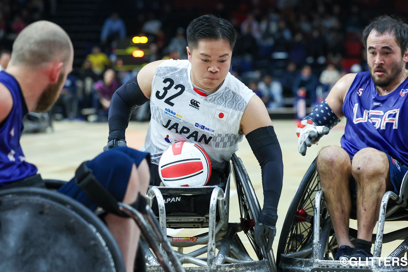 車いすラグビー日本代表 アメリカを下し開幕2連勝！｜International Wheelchair Rugby Cup Paris 2023（2日目） | Glitters 障害者スポーツ専門ニュースメディア