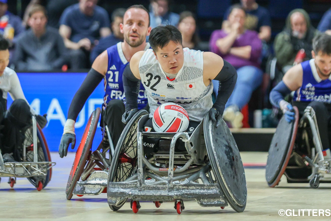 International Wheelchair Rugby Cup Paris 2023（3日目） 車いすラグビー日本代表 フランスに惜敗もプール戦1位通過で準決勝進出｜Glitters 障害者スポーツ専門ニュースメディア