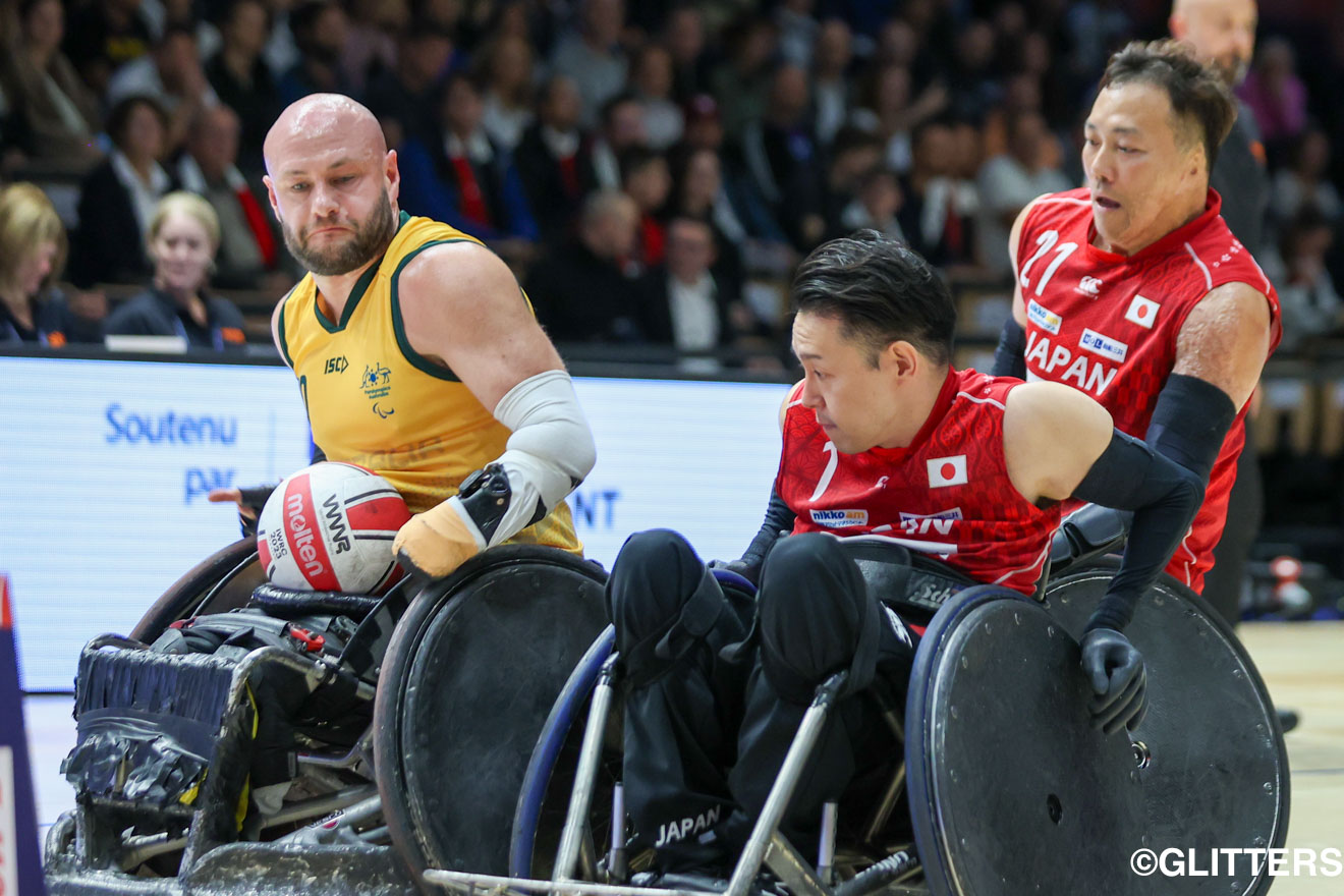 車いすラグビー日本代表 準決勝でオーストラリアに敗れ決勝進出を逃す｜International Wheelchair Rugby Cup Paris 2023（4日目） | Glitters 障害者スポーツ専門ニュースメディア