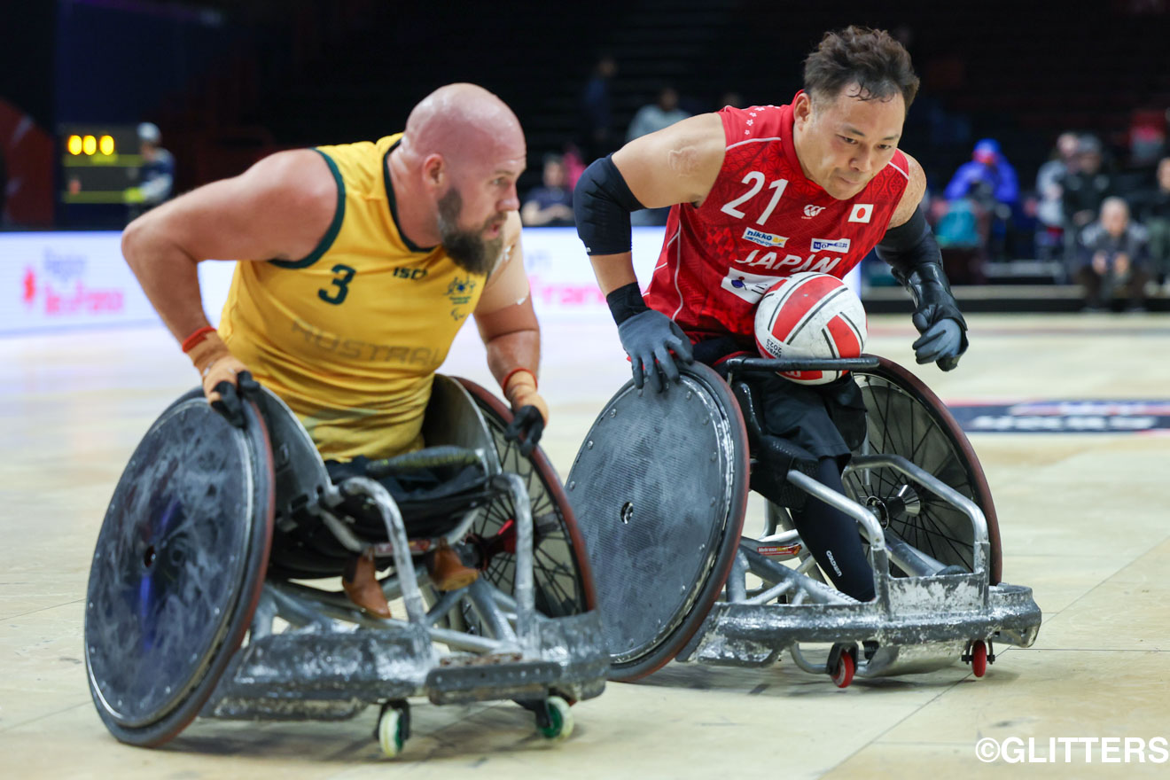 車いすラグビー日本代表 準決勝でオーストラリアに敗れ決勝進出を逃す｜International Wheelchair Rugby Cup Paris 2023（4日目） | Glitters 障害者スポーツ専門ニュースメディア