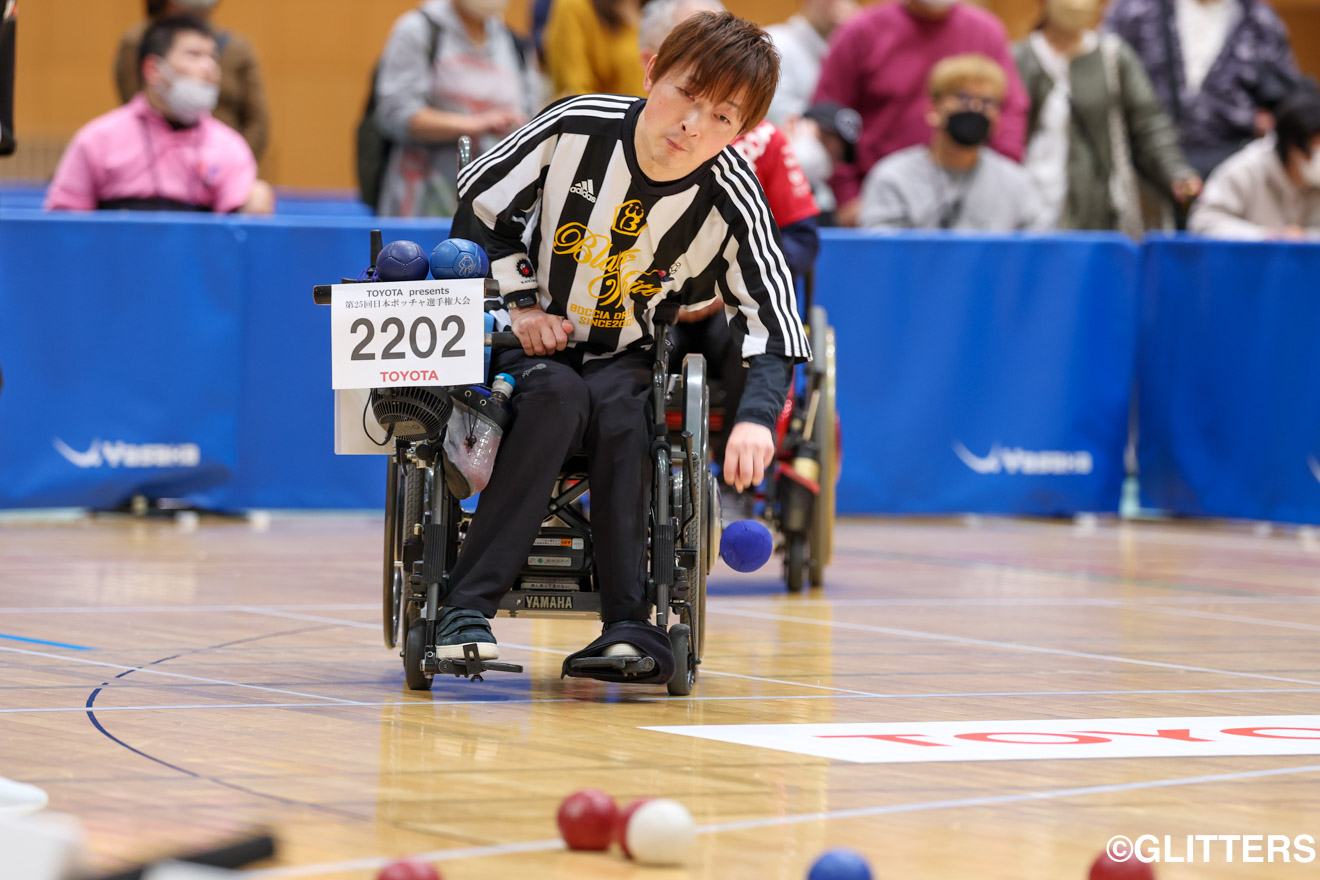 惜しくも敗れたが、会場を大きく沸かせた杉村英孝 | BC2男子4連覇の廣瀬隆喜ら3人がパリパラ内定|TOYOTA presents 第25回日本ボッチャ選手権大会 | Glitters 障害者スポーツ専門ニュースメディア