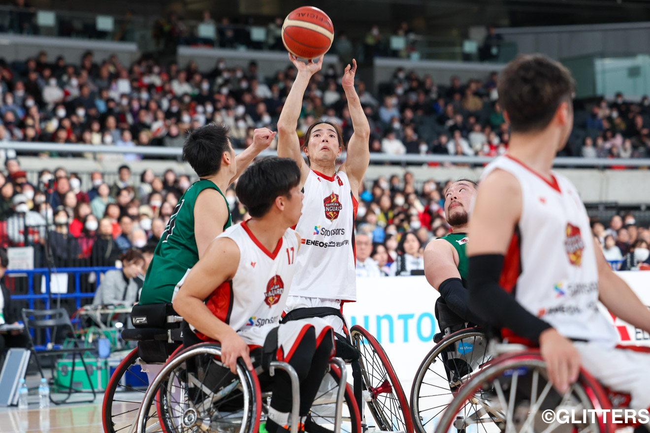 攻守の要としてチームを優勝へと導いたキャプテンの鳥海連志 | 神奈川VANGUARDSが大接戦を制し大会2連覇を果たす｜天皇杯 第49回日本車いすバスケットボール選手権大会 | Glitters 障害者スポーツ専門ニュースメディア