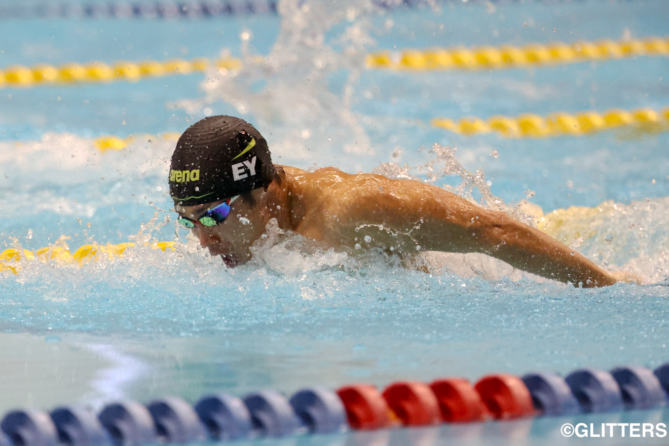 100mバタフライでパリパラリンピック代表内定となった富田宇宙 | パリ・パラリンピック水泳日本代表に22人が内定
～2024 日本パラ水泳春季チャレンジレース（2日目）～

｜2024 日本パラ水泳春季チャレンジレース【2日目】 | Glitters 障害者スポーツ専門ニュースメディア