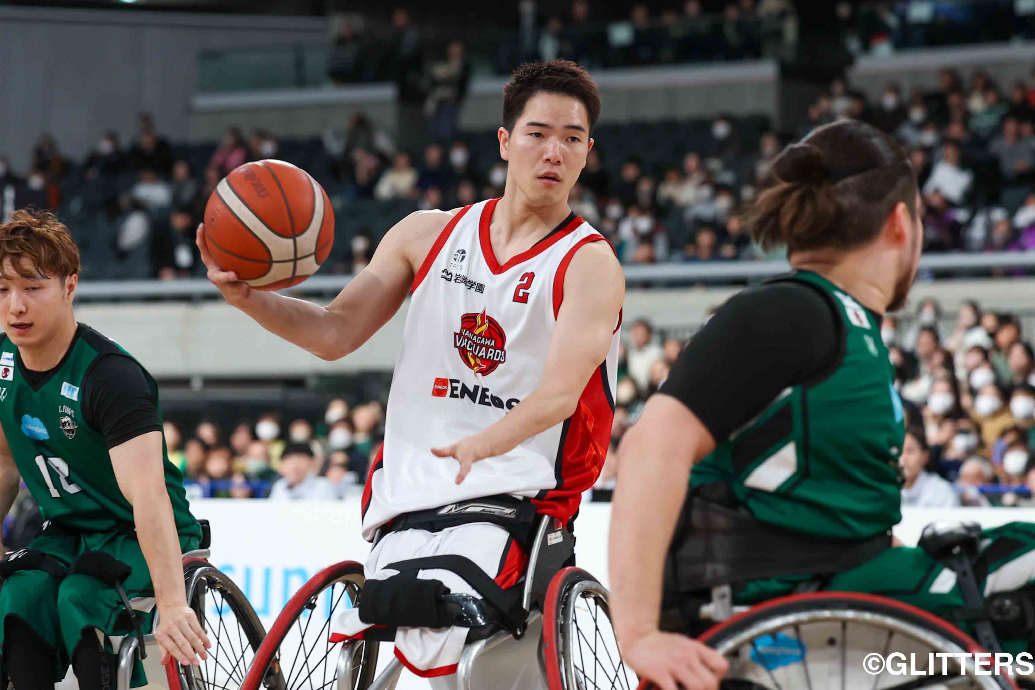 決勝戦当日に26歳の誕生日を迎え、大会MVPを獲得した鳥海連志 | 得点力に磨きをかけた神奈川VANGUARDSが3連覇を達成!|天皇杯 第50回記念日本車いすバスケットボール選手権大会 | Glitters 障害者スポーツ専門ニュースメディア