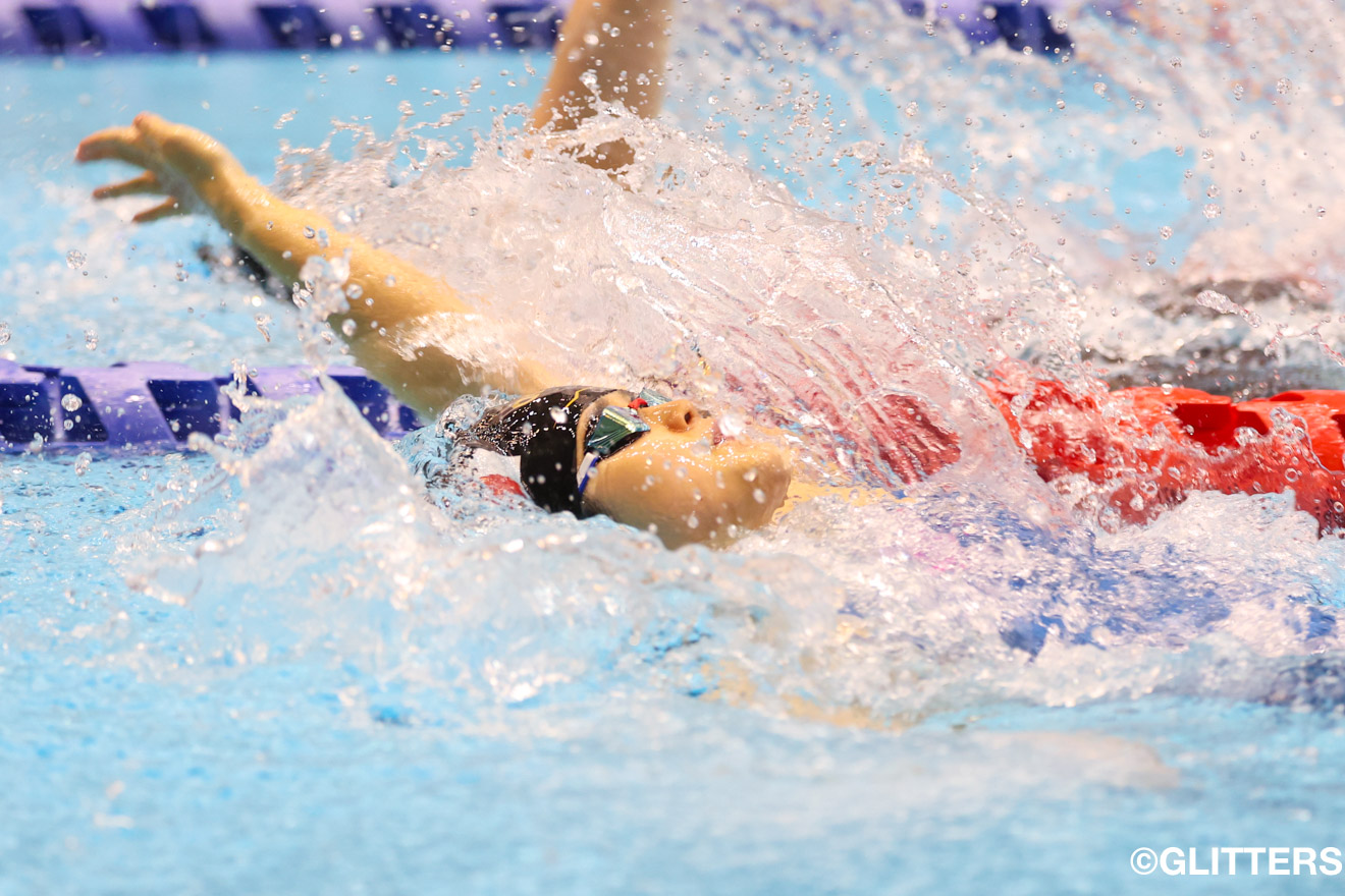 女子50m背泳ぎでS11世界新記録（暫定）を更新した石浦智美 | 山口尚秀や辻内彩野ら世界選手権出場者が凱旋｜第42回日本パラ水泳選手権大会（WPS公認） | Glitters 障害者スポーツ専門ニュースメディア