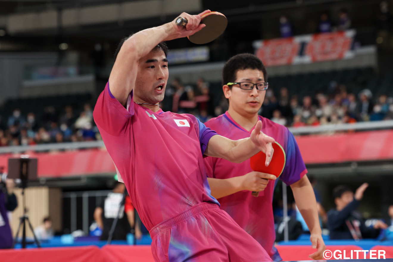 中国ペアから1ゲームを取るも力及ばなかった伊藤優希、川口功人ペア | 卓球・女子ダブルス、ダブル山田ペアが銅メダルを獲得！｜東京2025デフリンピック | Glitters 障害者スポーツ専門ニュースメディア