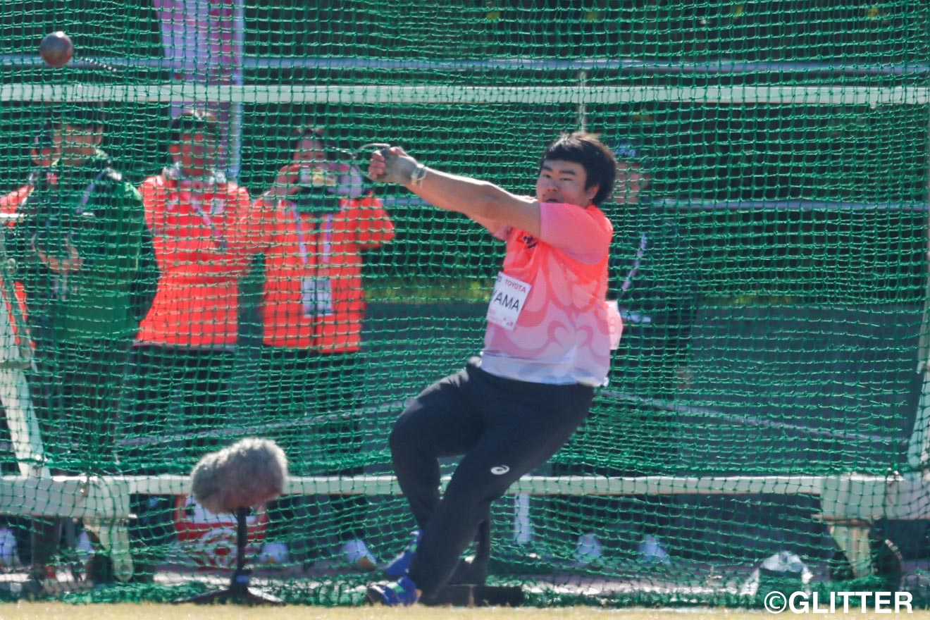 自己新記録で金メダルを勝ち取った遠山 | 陸上・男子ハンマー投げ、日本選手が表彰台を独占！｜東京2025デフリンピック | Glitters 障害者スポーツ専門ニュースメディア
