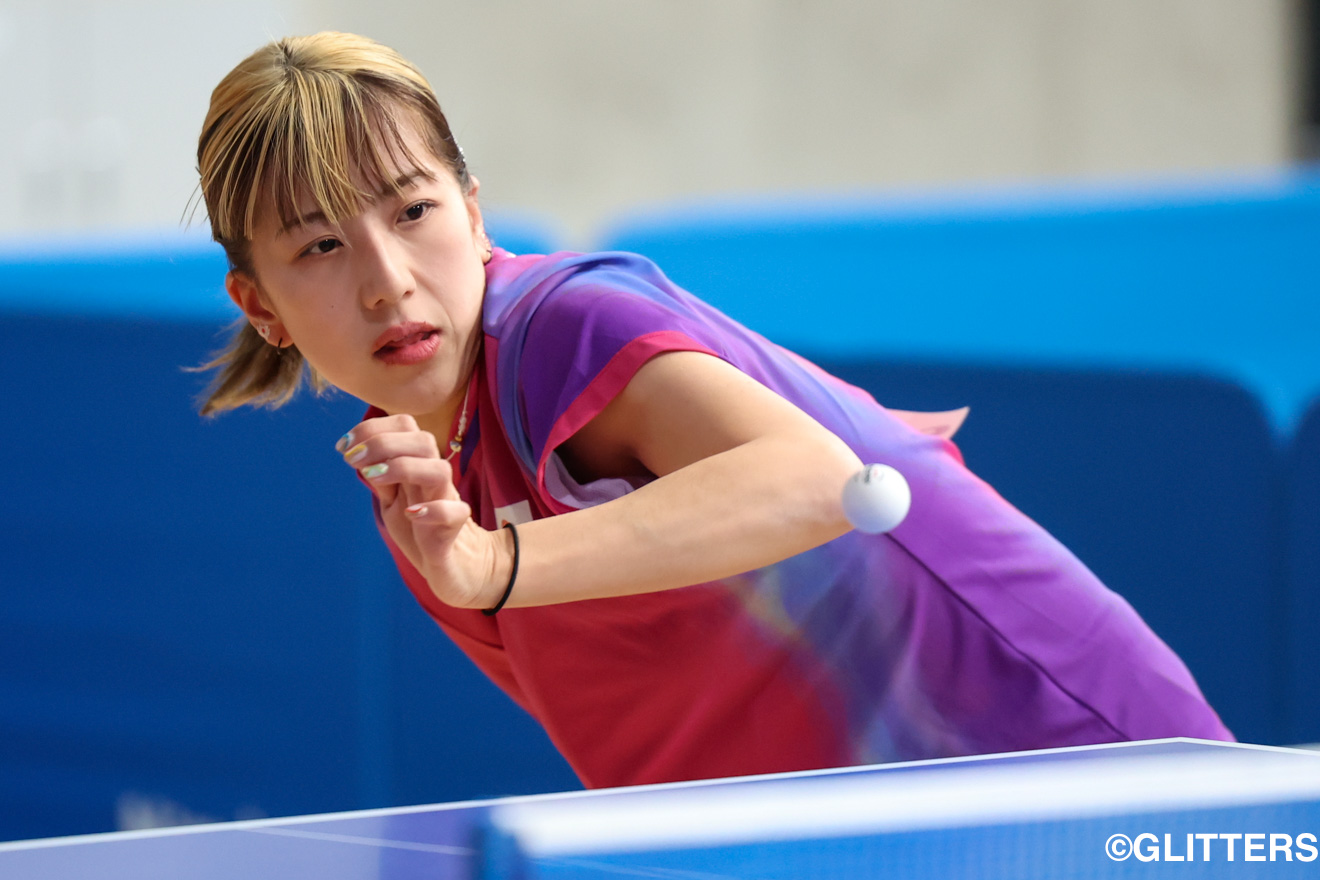 デフ卓球女子の旗手であり大会全体のPRも担った亀澤には注目が集まった | 卓球女子シングルスは“ダブル山田”がベスト8|東京2025デフリンピック | Glitters 障害者スポーツ専門ニュースメディア