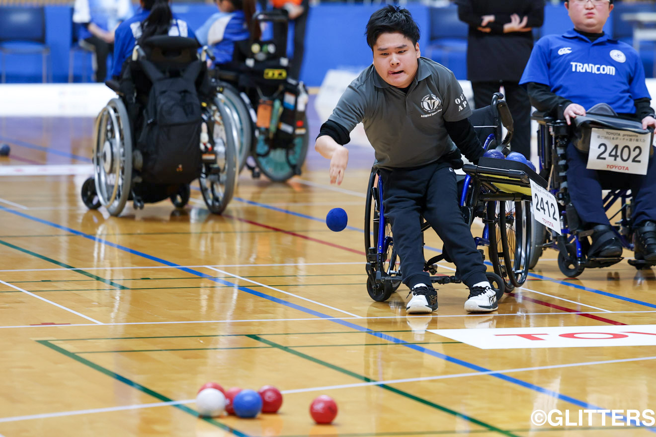休養を経て王座を奪還したBC4の内田峻介 | BC3女子は関根彩香が3度目の決勝進出で初栄冠｜TOYOTA presents 第27回日本ボッチャ選手権大会 | Glitters 障害者スポーツ専門ニュースメディア