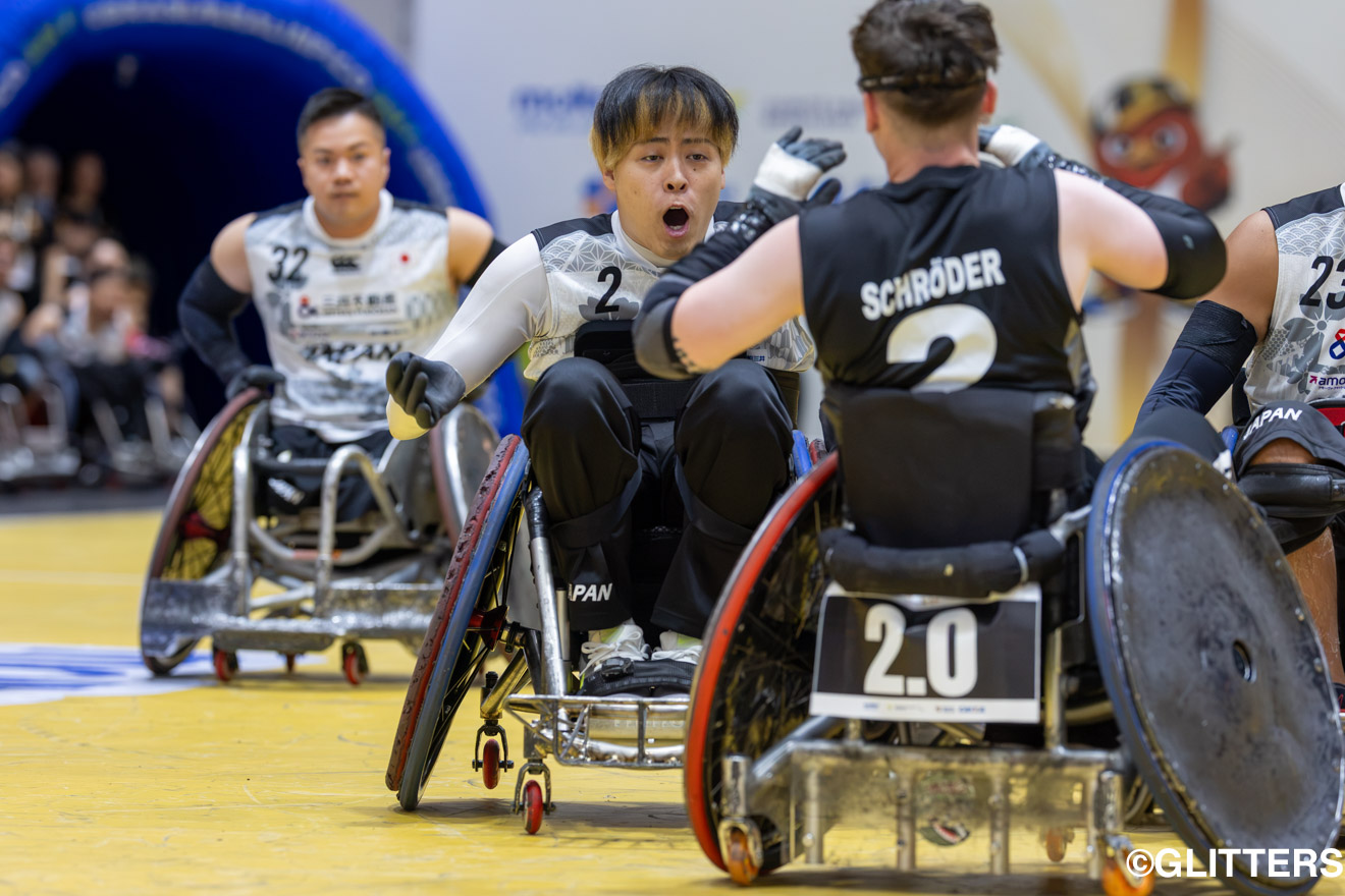 長谷川勇基は、東京パラリンピック前から継続している浮き沈みのない平常心と一貫したプレーを心がけコートに立っている | 車いすラグビー日本代表 予選全勝で決勝トーナメント進出｜2026 WWR車いすラグビー世界選手権大会 | Glitters 障害者スポーツ専門ニュースメディア