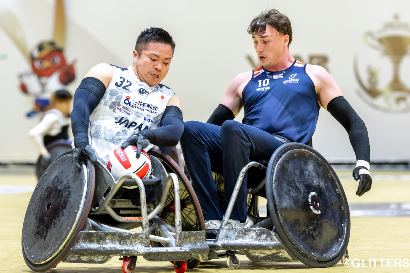 大会を通して高いパフォーマンスを見せた橋本勝也は、クラス3.5のベスト・プレーヤー賞に輝いた | 3位決定戦でイギリスを下し日本は銅メダル獲得｜2026 WWR車いすラグビー世界選手権大会 | Glitters 障害者スポーツ専門ニュースメディア