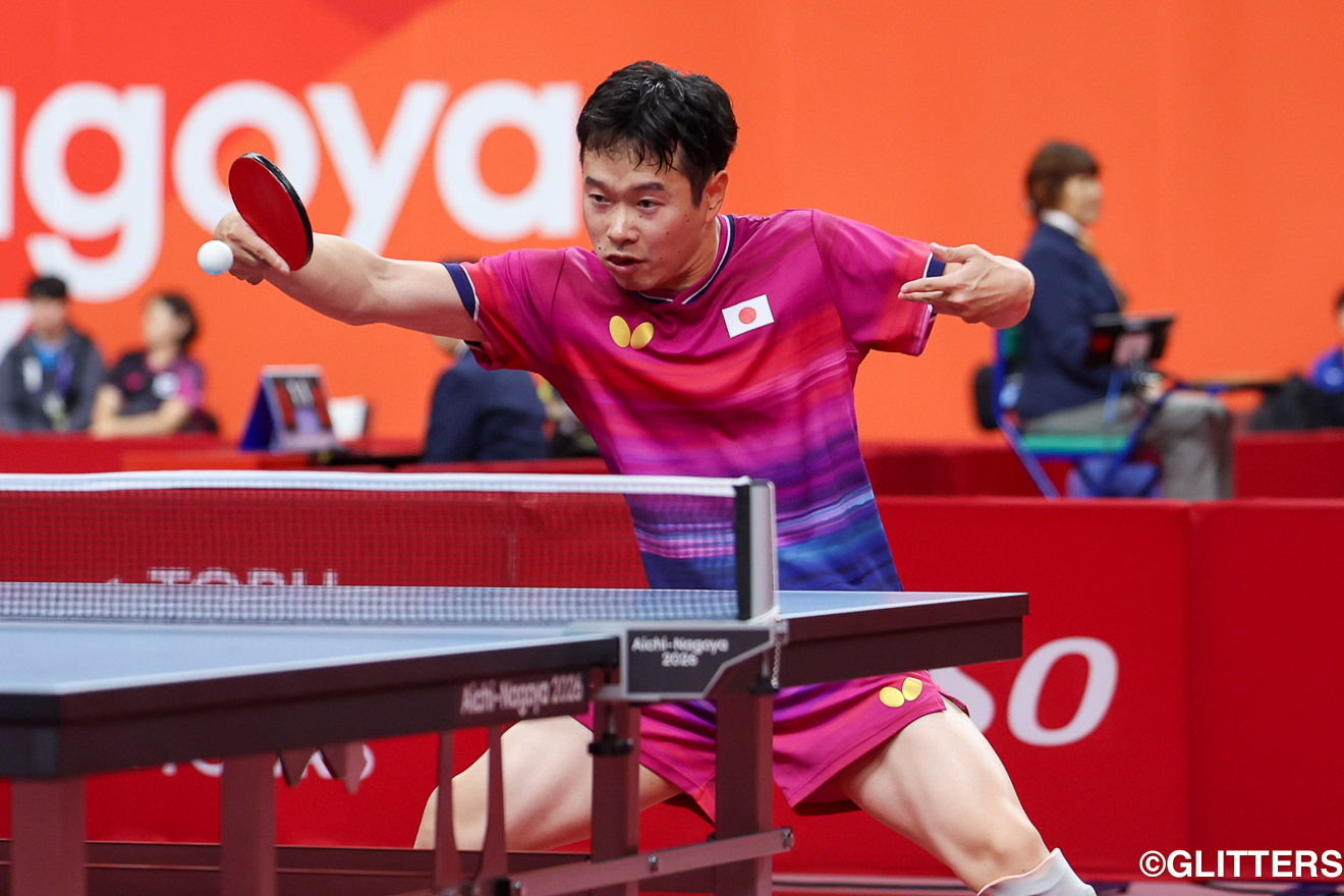 決勝で会心のストレート勝ちを収め、成長と復活を証明する金メダルに輝いた岩渕幸洋 | 岩渕と舟山が初のアジア大会金メダリストに|愛知・名古屋2026アジアパラ競技大会 | Glitters 障害者スポーツ専門ニュースメディア