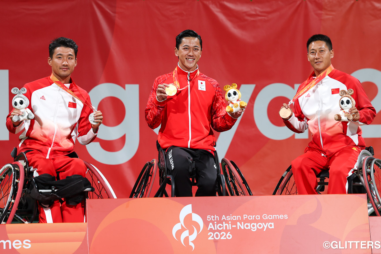 車いすテニス・小田凱人と宇佐美慧が2冠｜愛知・名古屋2026アジアパラ競技大会 10/23 【大会6日目】 | Glitters 障害者スポーツ専門ニュースメディア